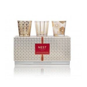 NWT NEST Fragrances Festive Petite Candle Trio